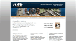 Desktop Screenshot of mtelogistix.com